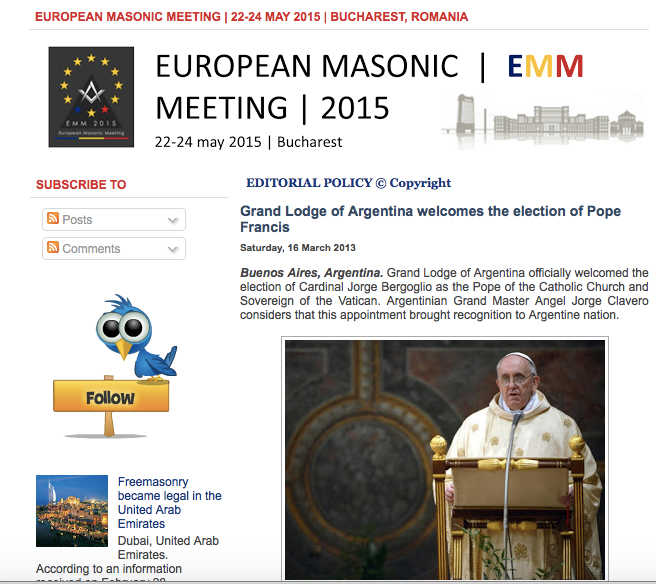 Pope-Freemasons